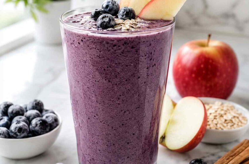 Blueberry Apple Smoothie