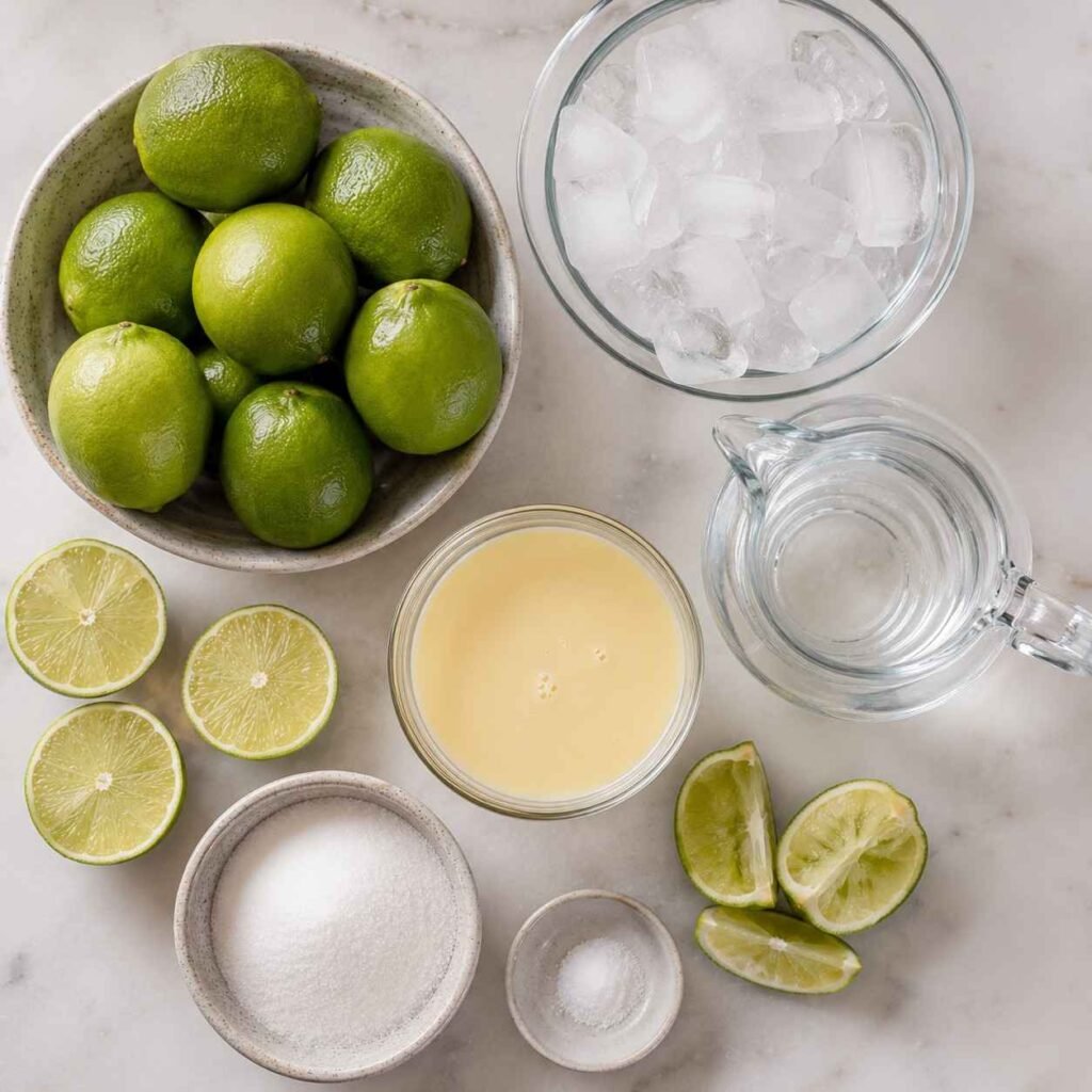 Brazilian Limeade ingredients