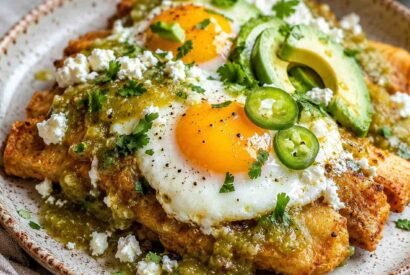 Thumbnail for Crispy Breakfast Tamales with Eggs and Salsa Verde