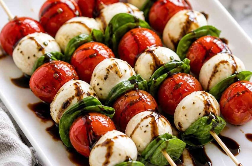Caprese Salad Skewers