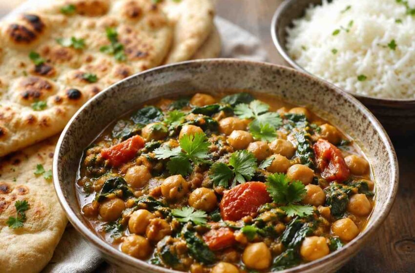 Chickpea Spinach Curry