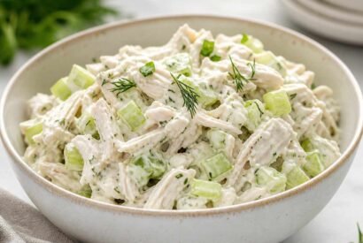 Thumbnail for Easy 3-Ingredient Creamy Chicken Salad Recipe