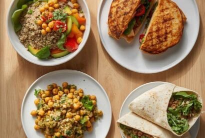 Thumbnail for 10 Healthy quick vegetarian lunch Recipe