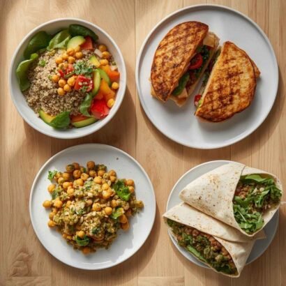 Easy High-Protein Vegetarian Lunches