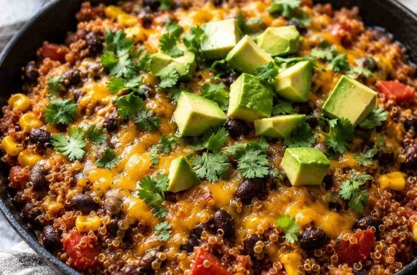 Easy Skillet Mexican Quinoa