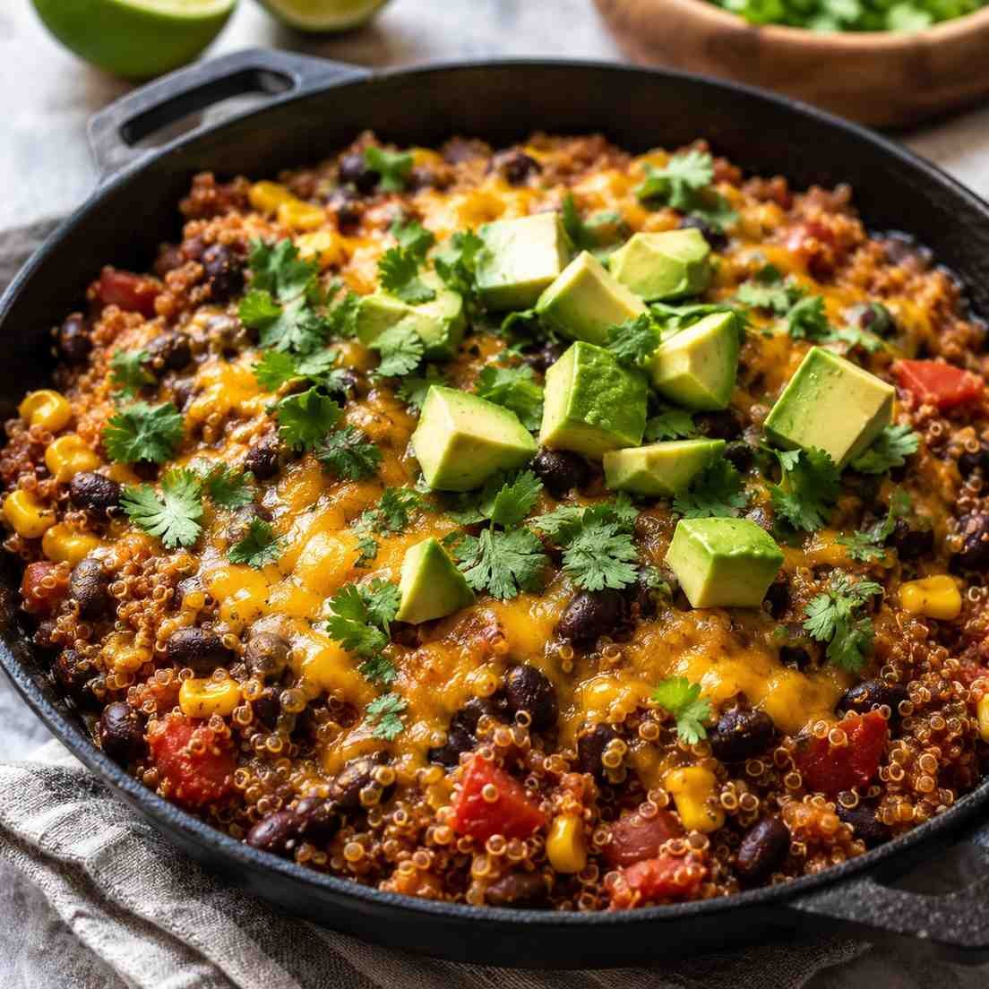 Easy Skillet Mexican Quinoa