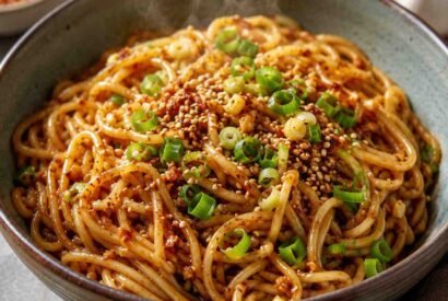 Thumbnail for Spicy Garlic Chili Oil Noodles in 15 Minutes