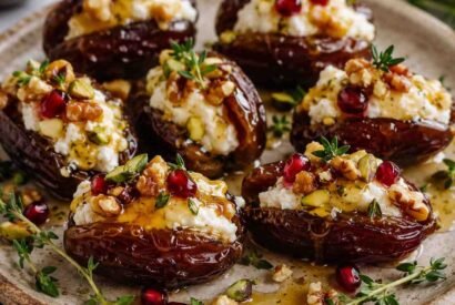 Thumbnail for Mediterranean Goat Cheese Stuffed Dates