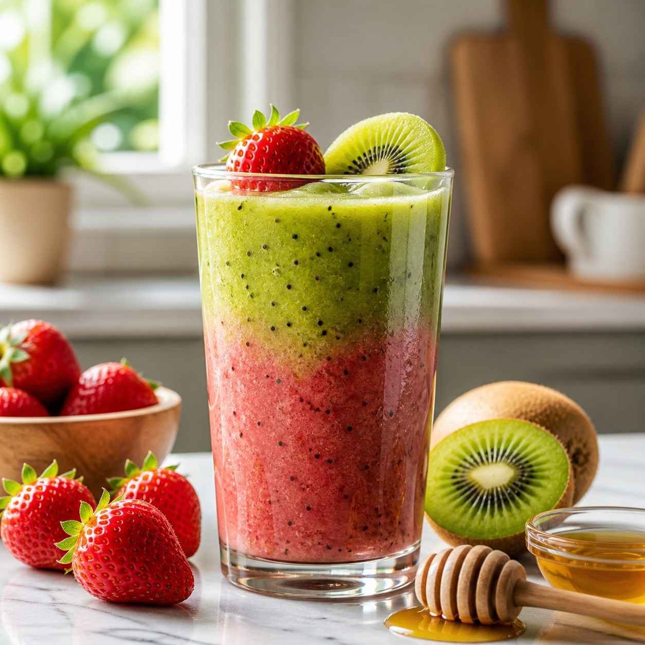 Kiwi Strawberry Smoothie