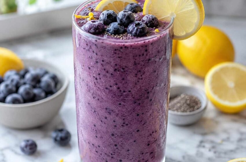 Lemon Blueberry Smoothie