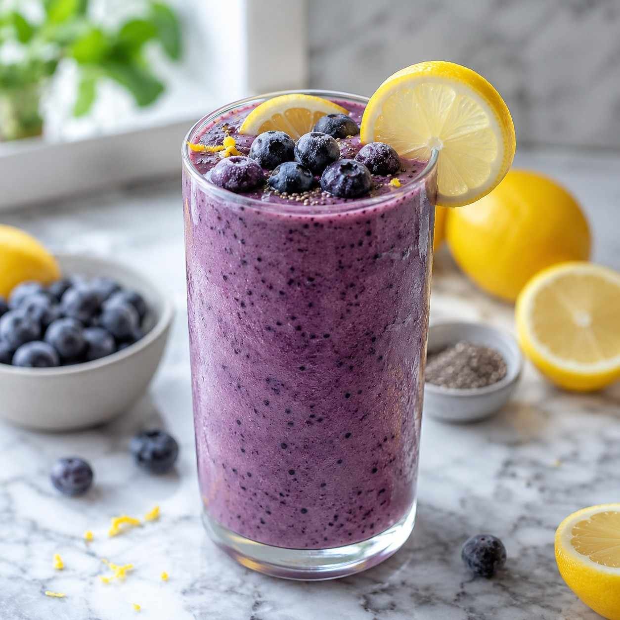 Lemon Blueberry Smoothie