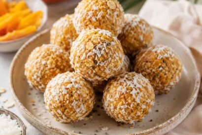 Thumbnail for Tropical Mango Coconut Energy Balls