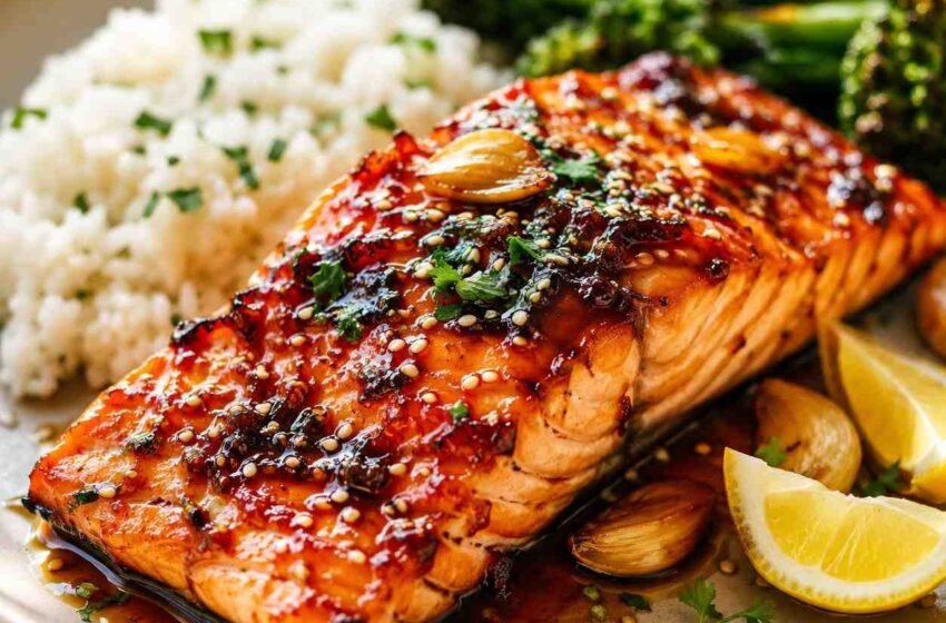Maple Glazed Salmon