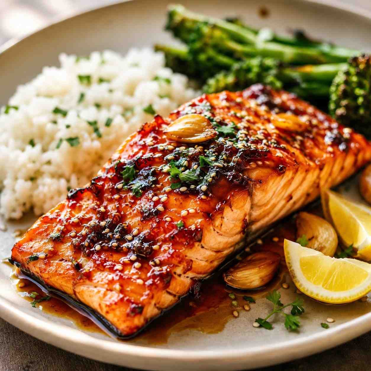 Maple Glazed Salmon