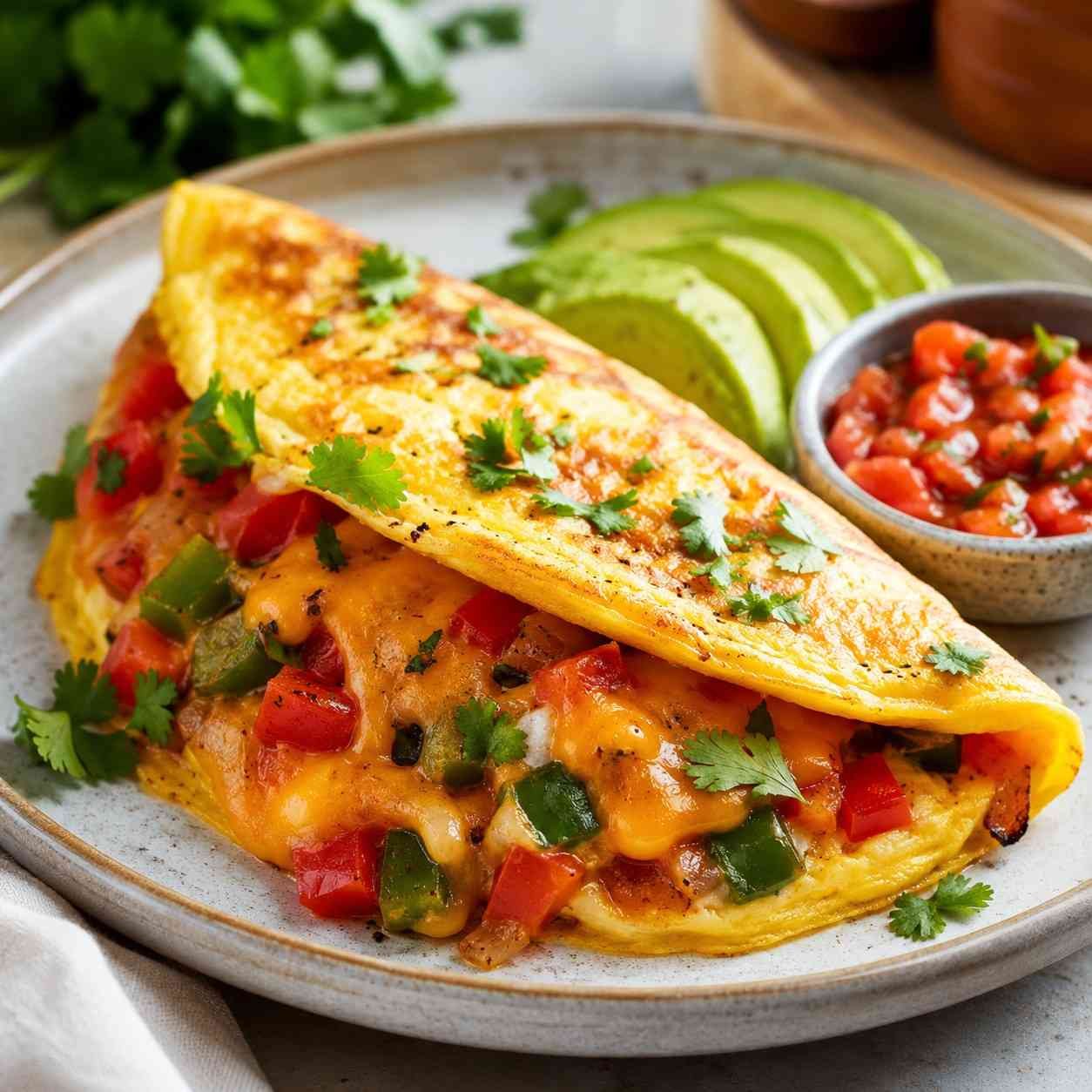 Mexican Breakfast Omelette