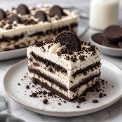 No-Bake Oreo Icebox Cake