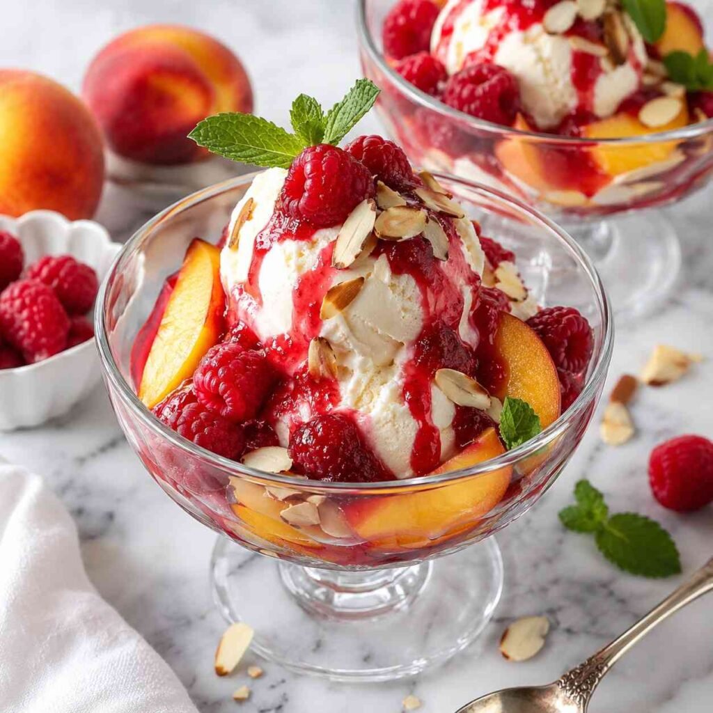 Peach Melba