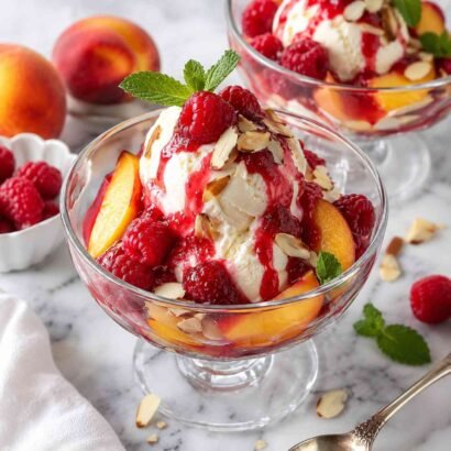 Peach Melba
