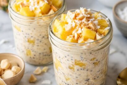 Thumbnail for Easy Pineapple Overnight Oats for Busy Mornings
