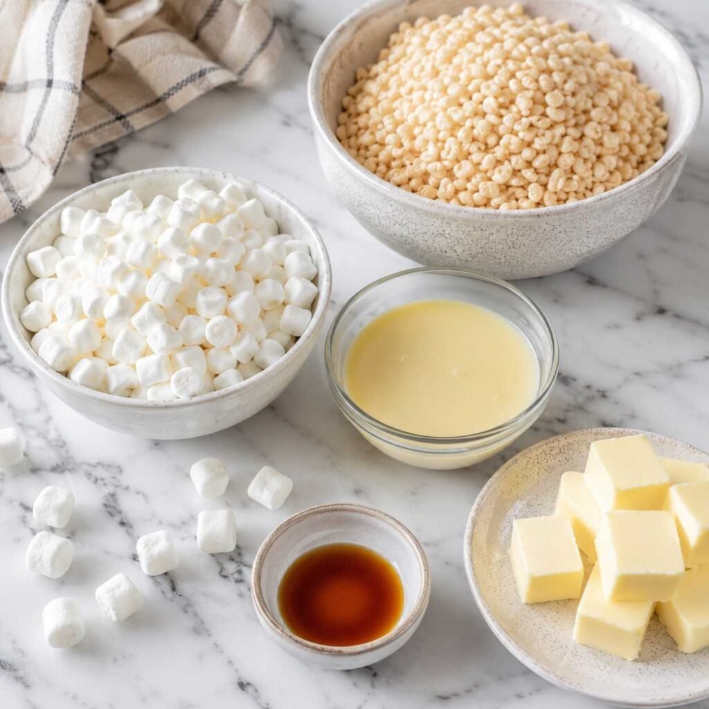 Rice Krispie Treats ingredients