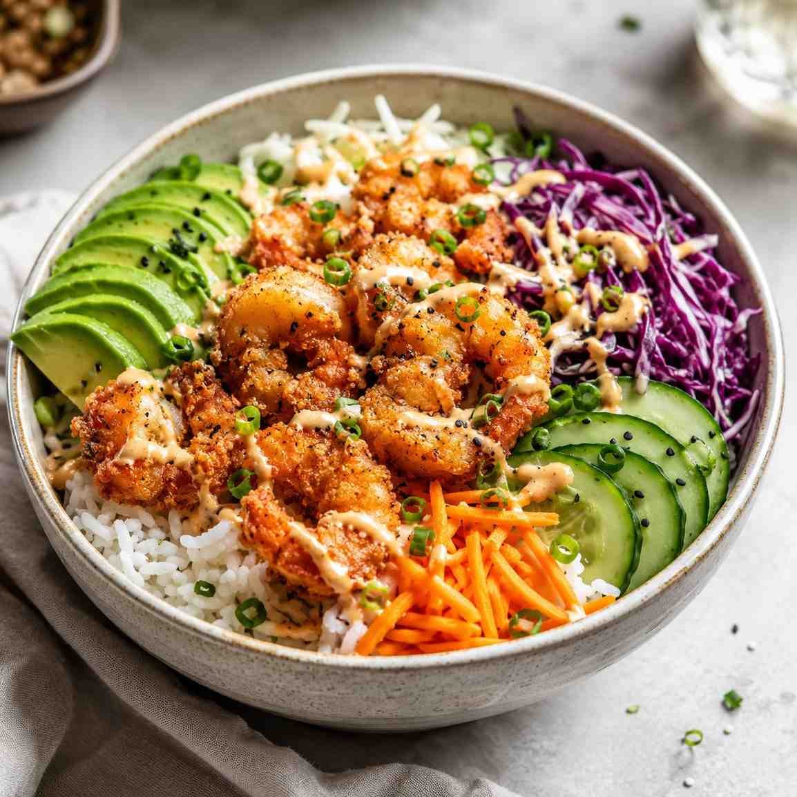 Shrimp Rice Bowl