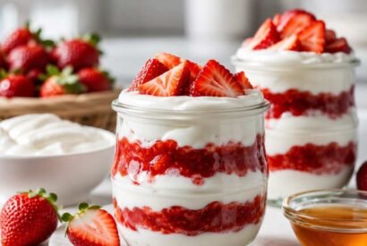 Thumbnail for Strawberry Whipped Greek Yogurt Cups