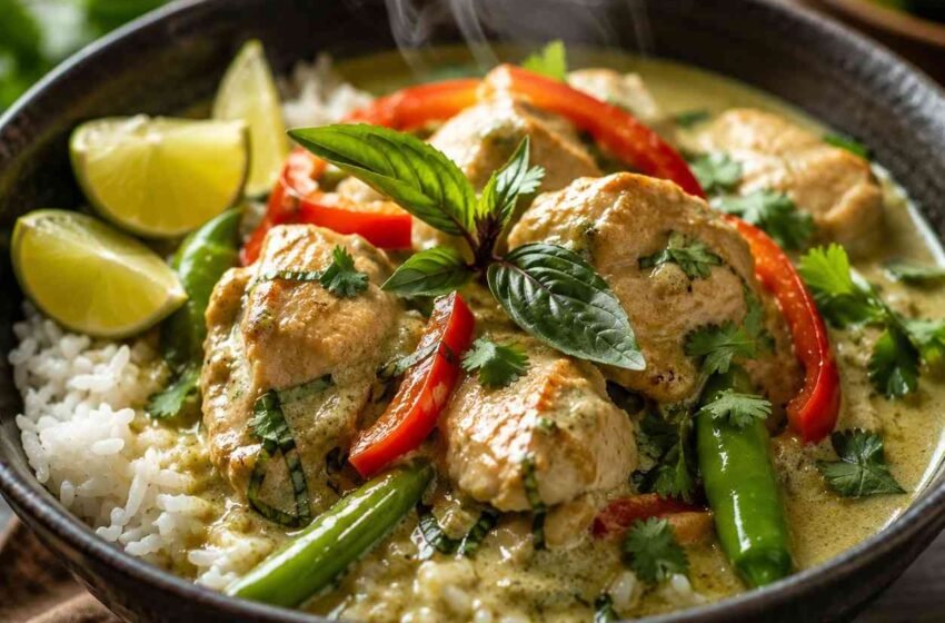 Thai Green Curry Chicken Thighs