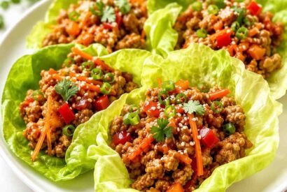 Thumbnail for Easy Asian Turkey Lettuce Wraps for a Healthy Low-Carb Dinner