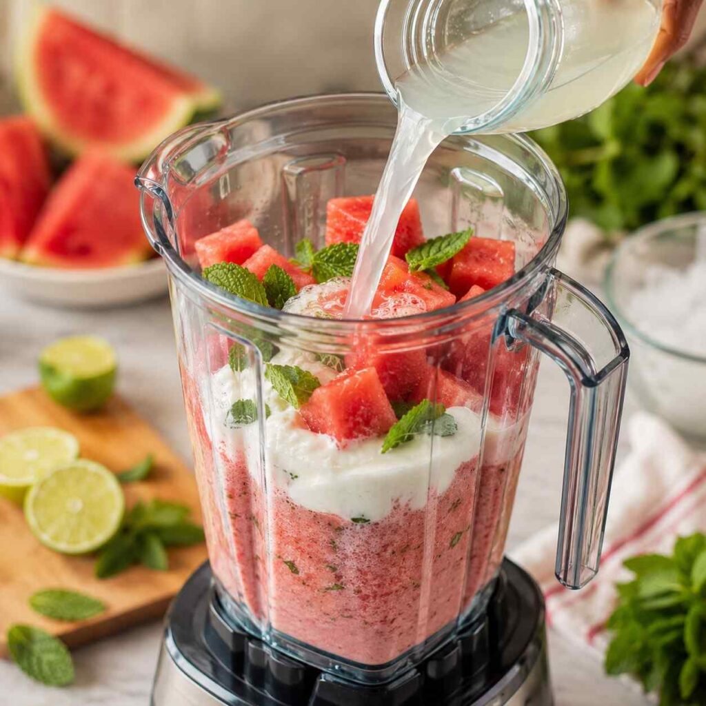 Watermelon Mint Smoothie blend