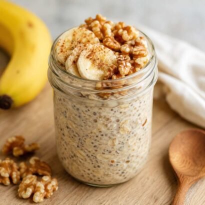 Banana Bread Overnight Oats