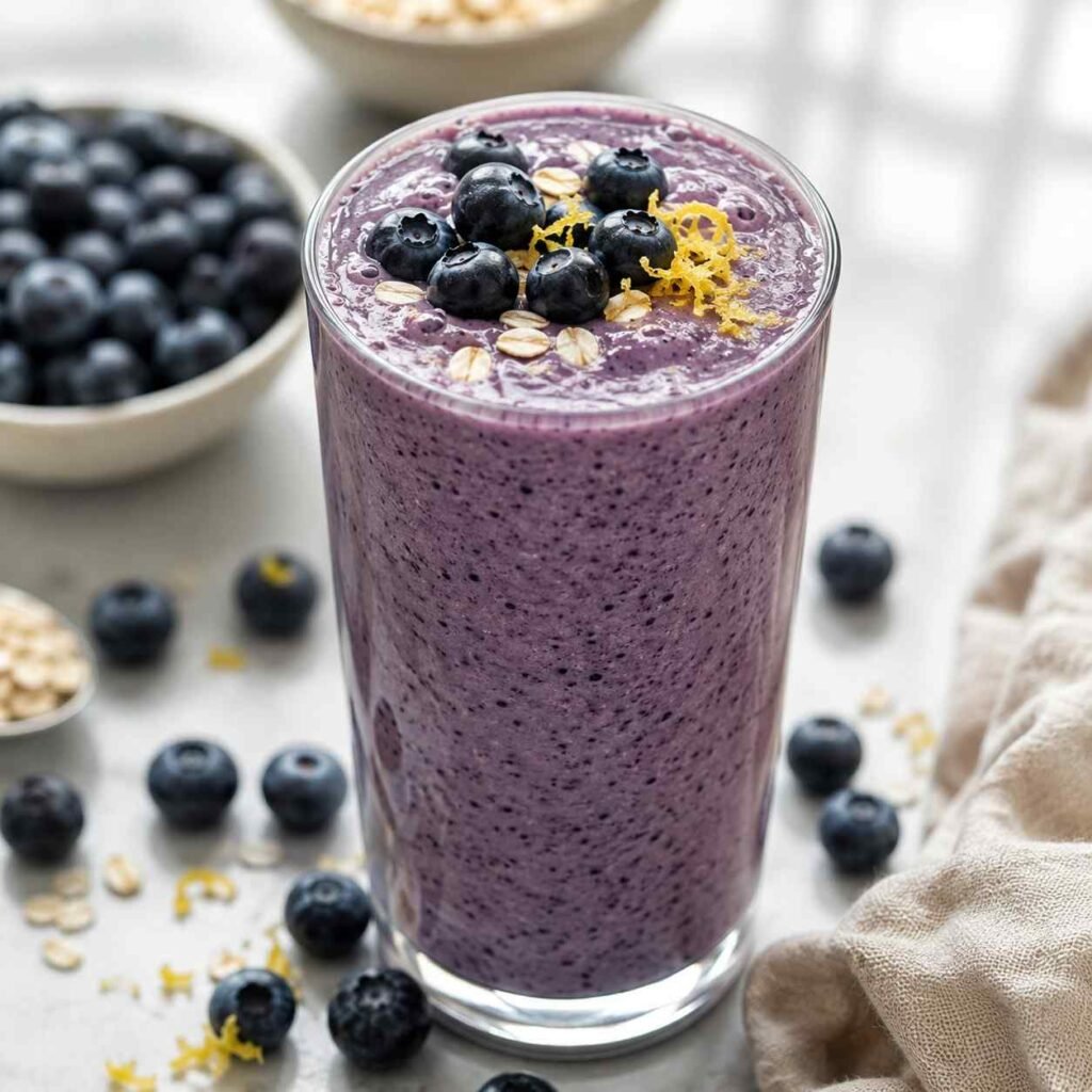 Blueberry Muffin Breakfast Smoothie