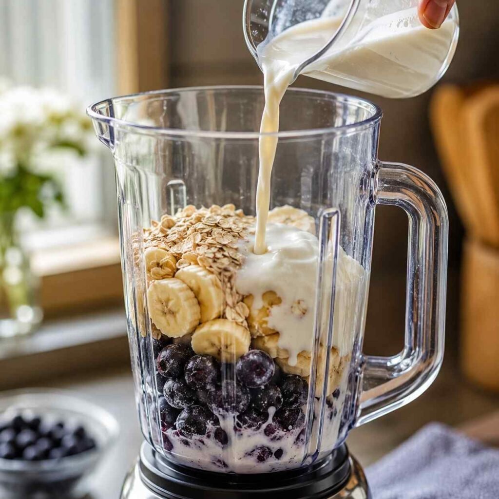 Blueberry Muffin Breakfast Smoothie blend