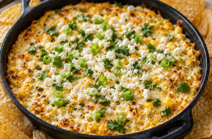 Street Corn Baked Dip