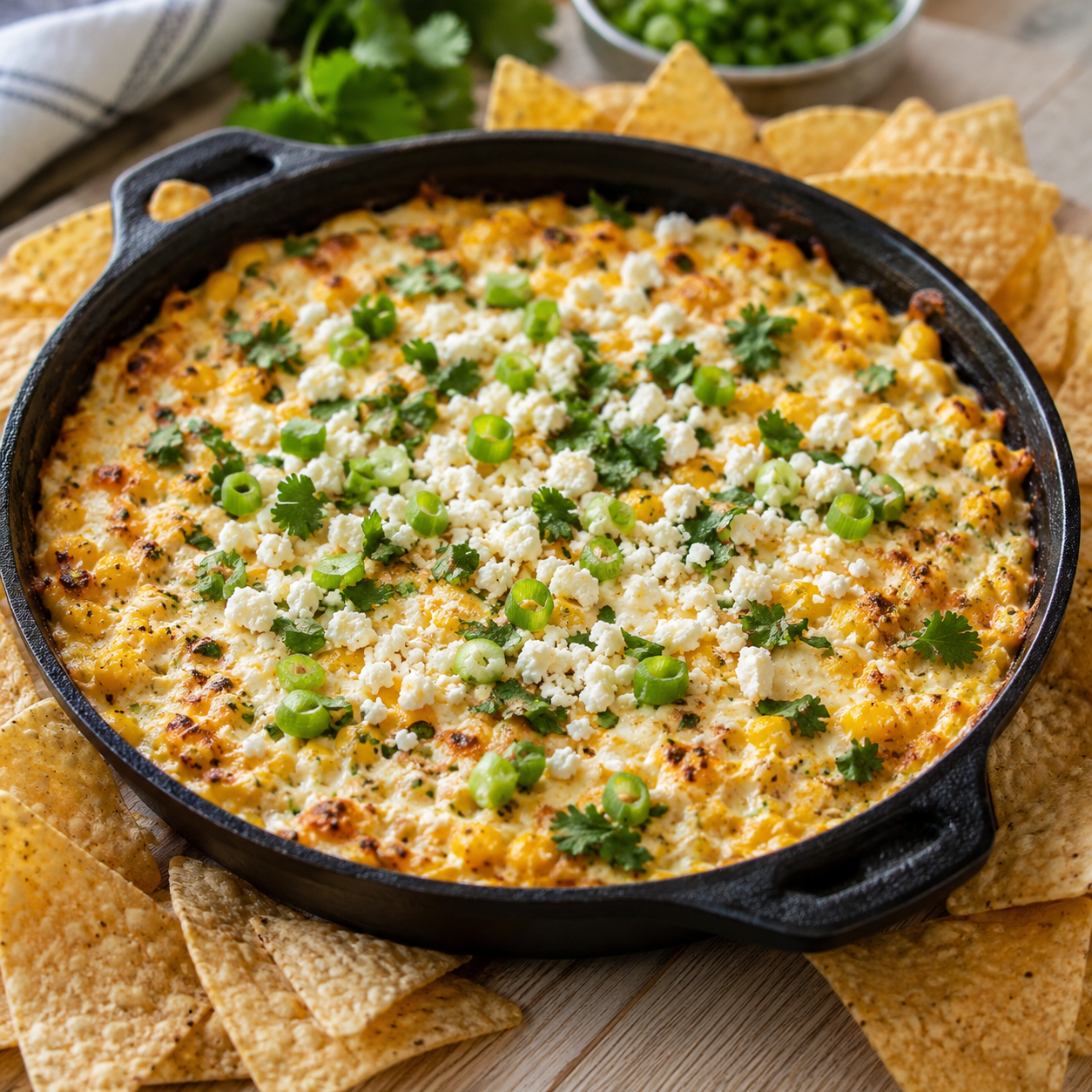 Street Corn Baked Dip