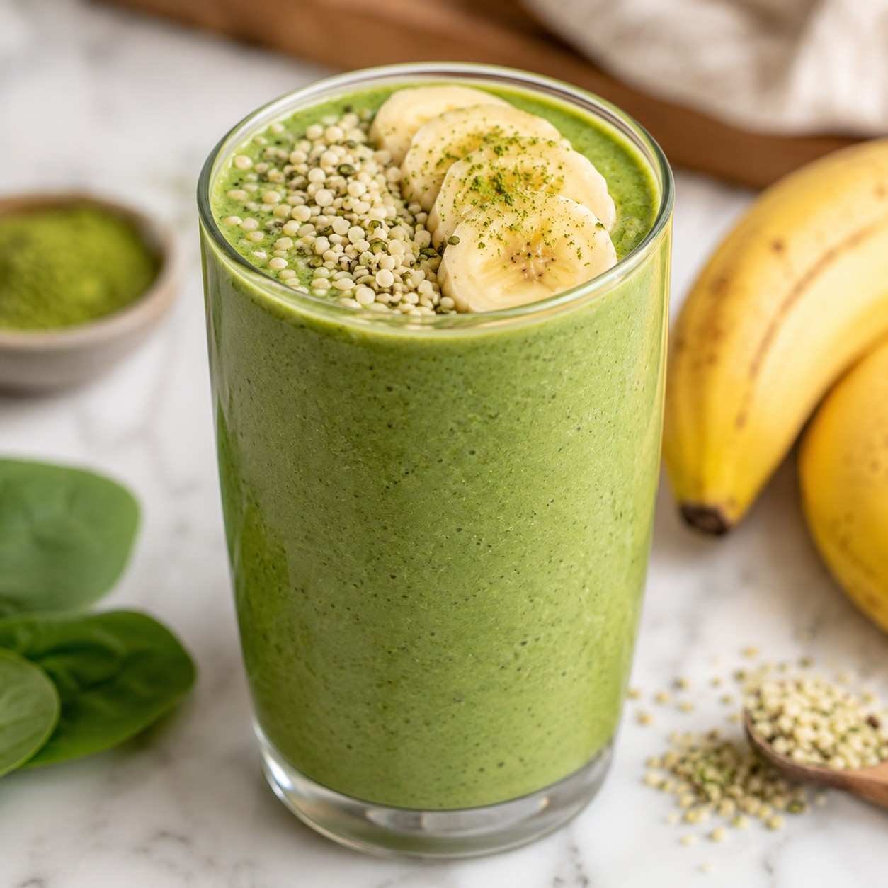 Matcha Banana Smoothie
