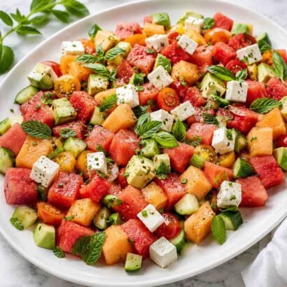 Melon Feta Salad