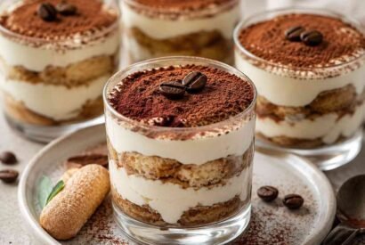 Thumbnail for Easy No-Bake Mini Tiramisu Cups