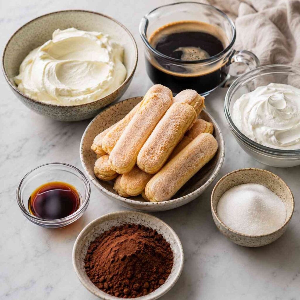 Mini Tiramisu Dessert Cups ingredient