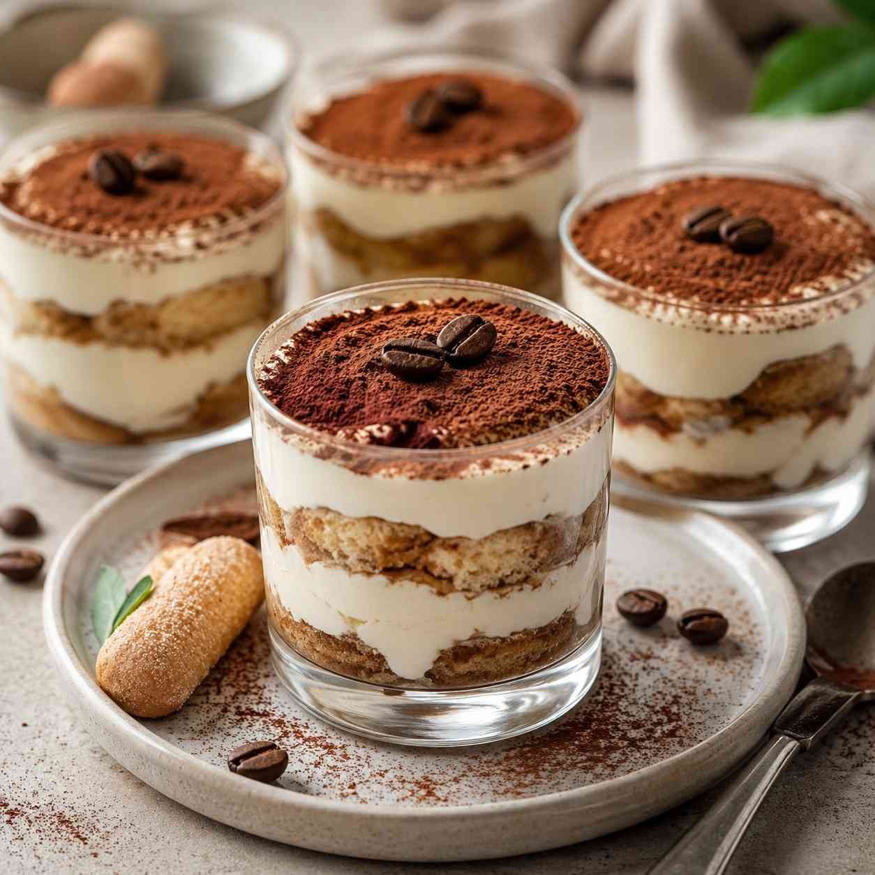 Mini Tiramisu Dessert Cups
