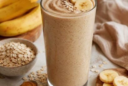 Thumbnail for High-Protein Peanut Butter Oatmeal Breakfast Smoothie