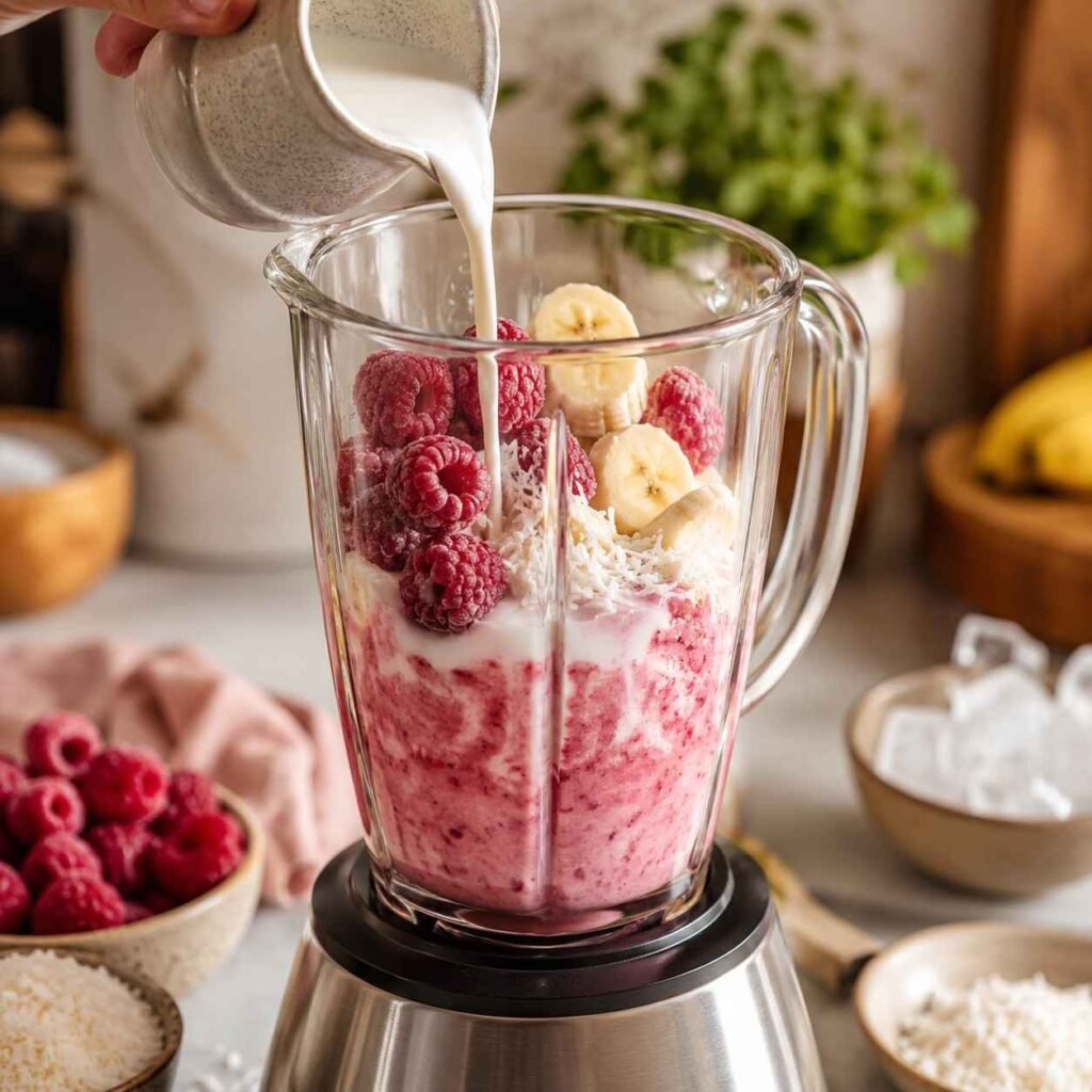 Raspberry Coconut Smoothie blend