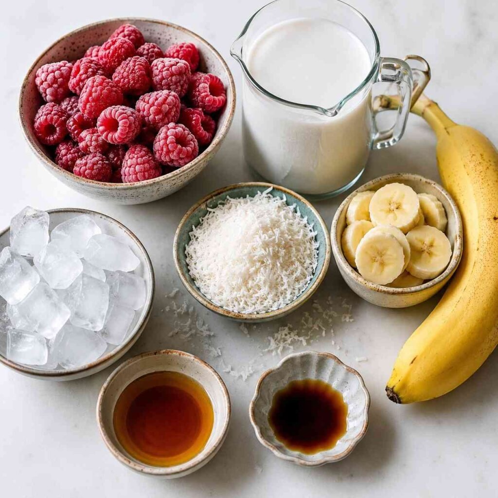 Raspberry Coconut Smoothie ingredient