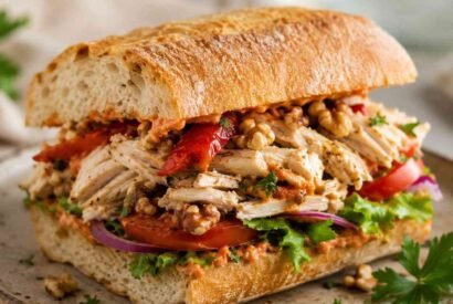 Thumbnail for Easy Rotisserie Chicken Sandwich for a Quick Lunch