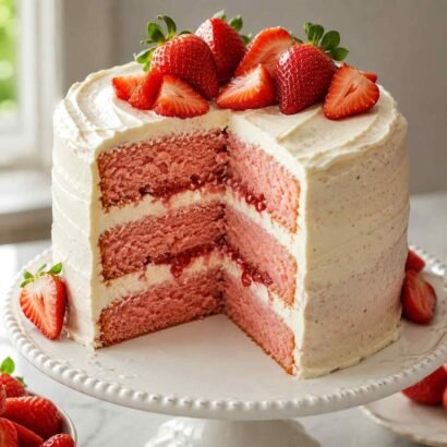 Strawberry Layer Cake