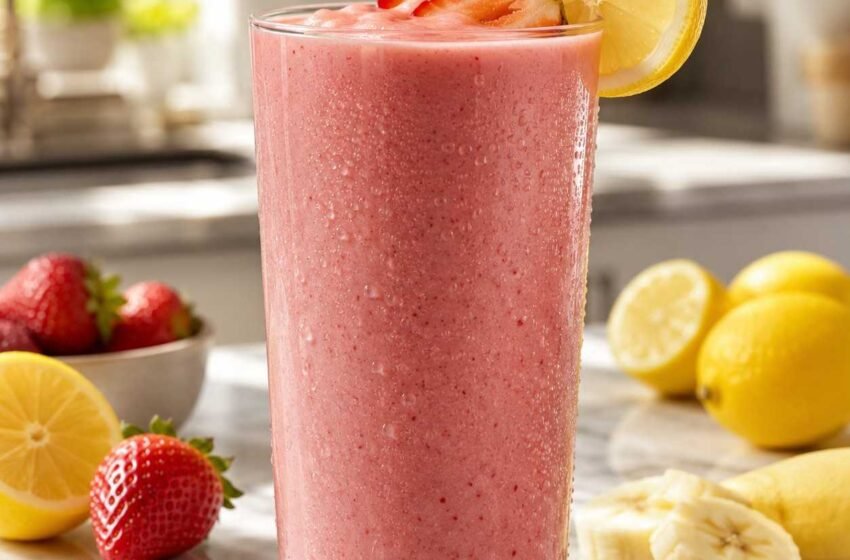 Strawberry Lemonade Smoothie