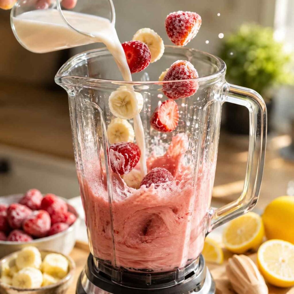 Strawberry Lemonade Smoothie blend