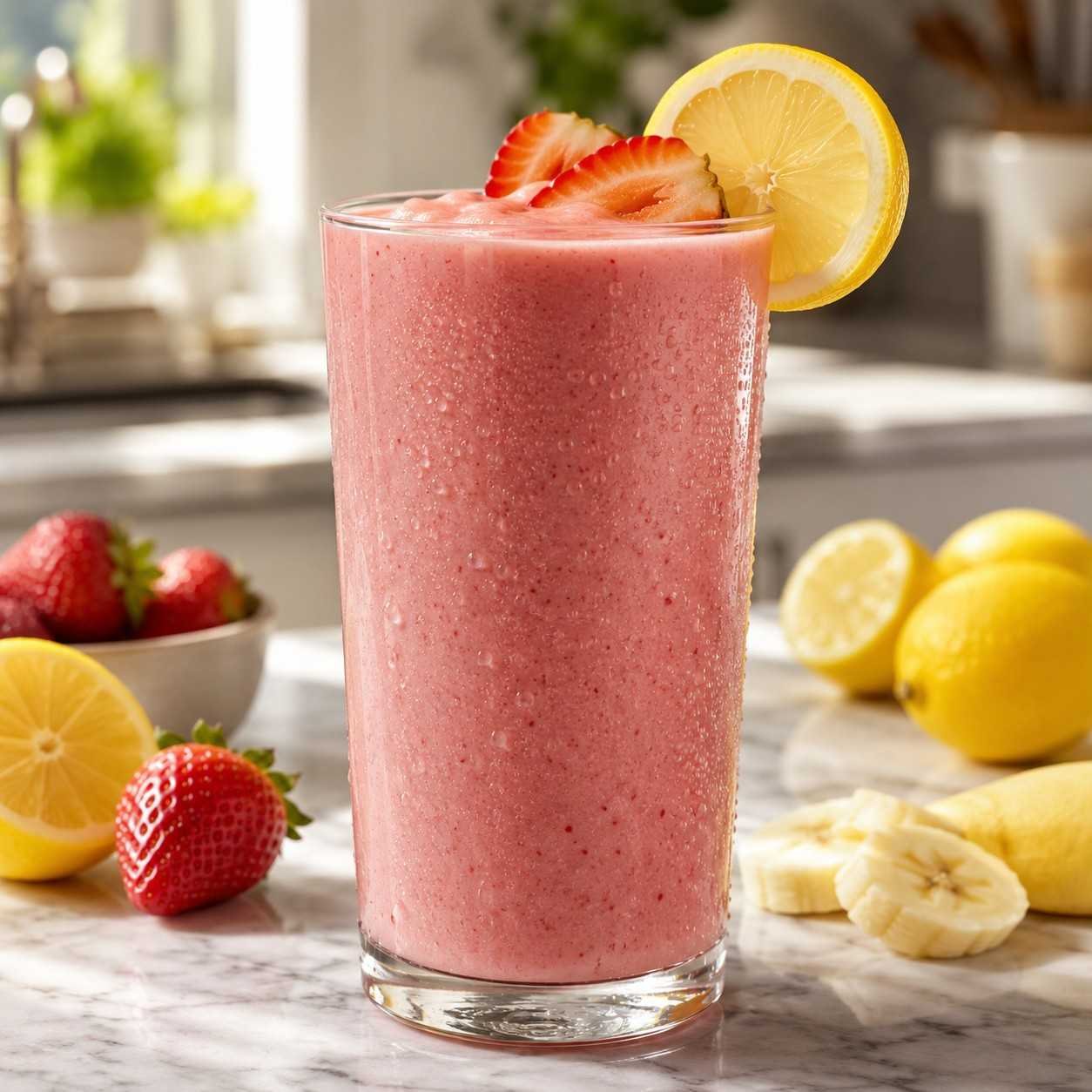 Strawberry Lemonade Smoothie