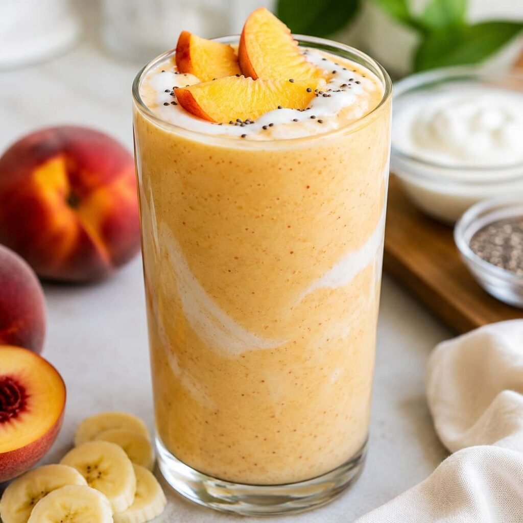 Vanilla Peach Smoothie