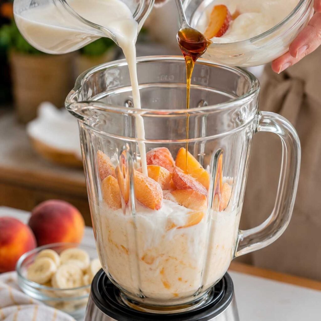 Vanilla Peach Smoothie blend