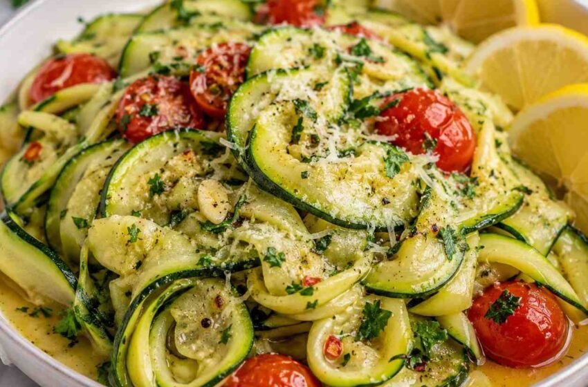Zucchini Scampi